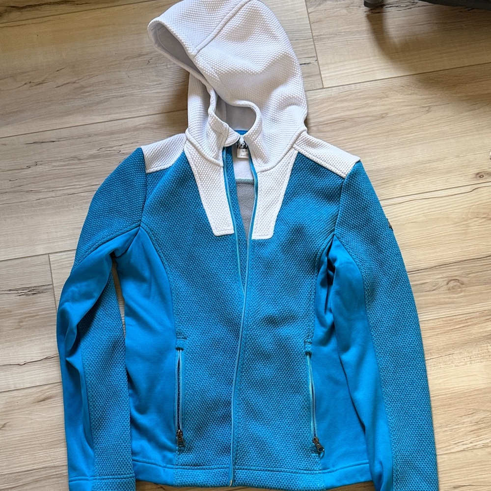 Spyder Teal and White Jacket